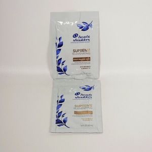 2 pk Head & Shoulders Supreme Rejuvenating Pre-Wash Mask Vitamin E & Argan Oil